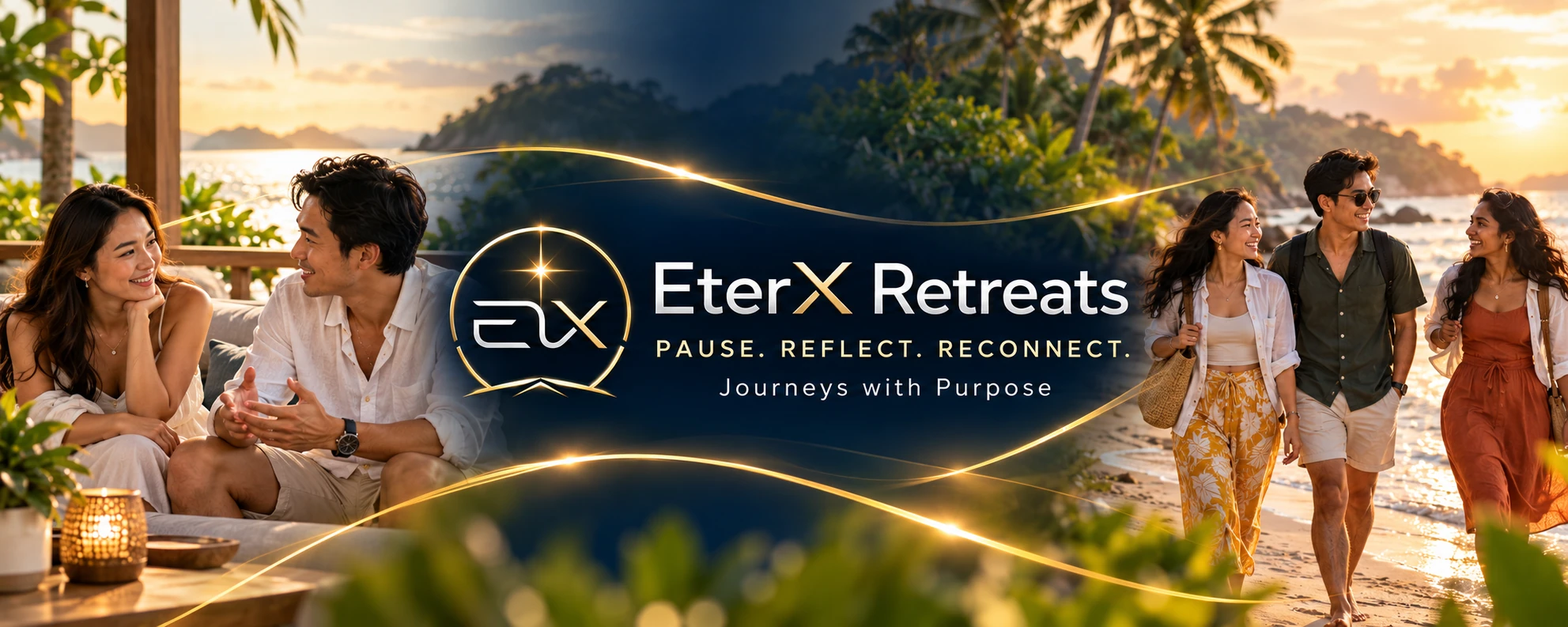 EterX Retreats — Journeys with Purpose. Pause. Reflect. Reconnect.